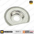 Versa Tool 63mm Semi Round Electroplated Diamond Grout Blade, 8mm Offset Mount, PK 50 SB50O